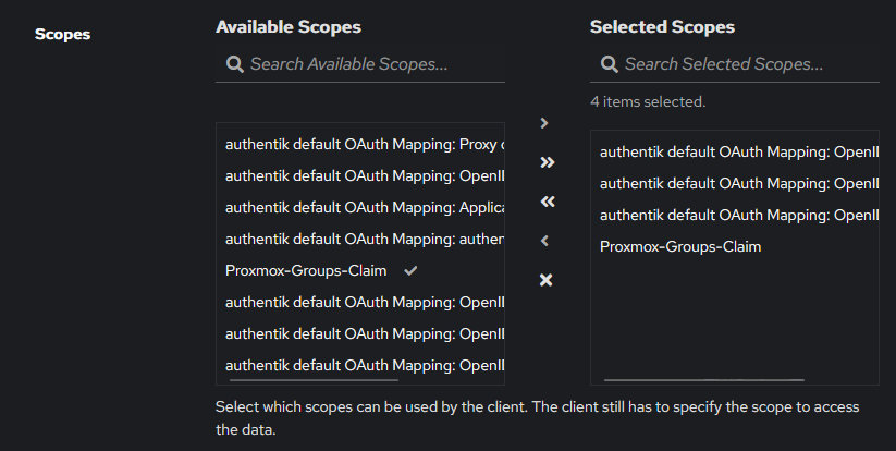 Capture d'écran - OAuth2/OpenID Provider 01