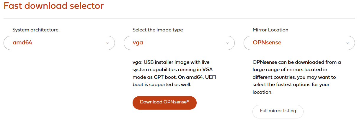 Image du téléchargement de l'ISO